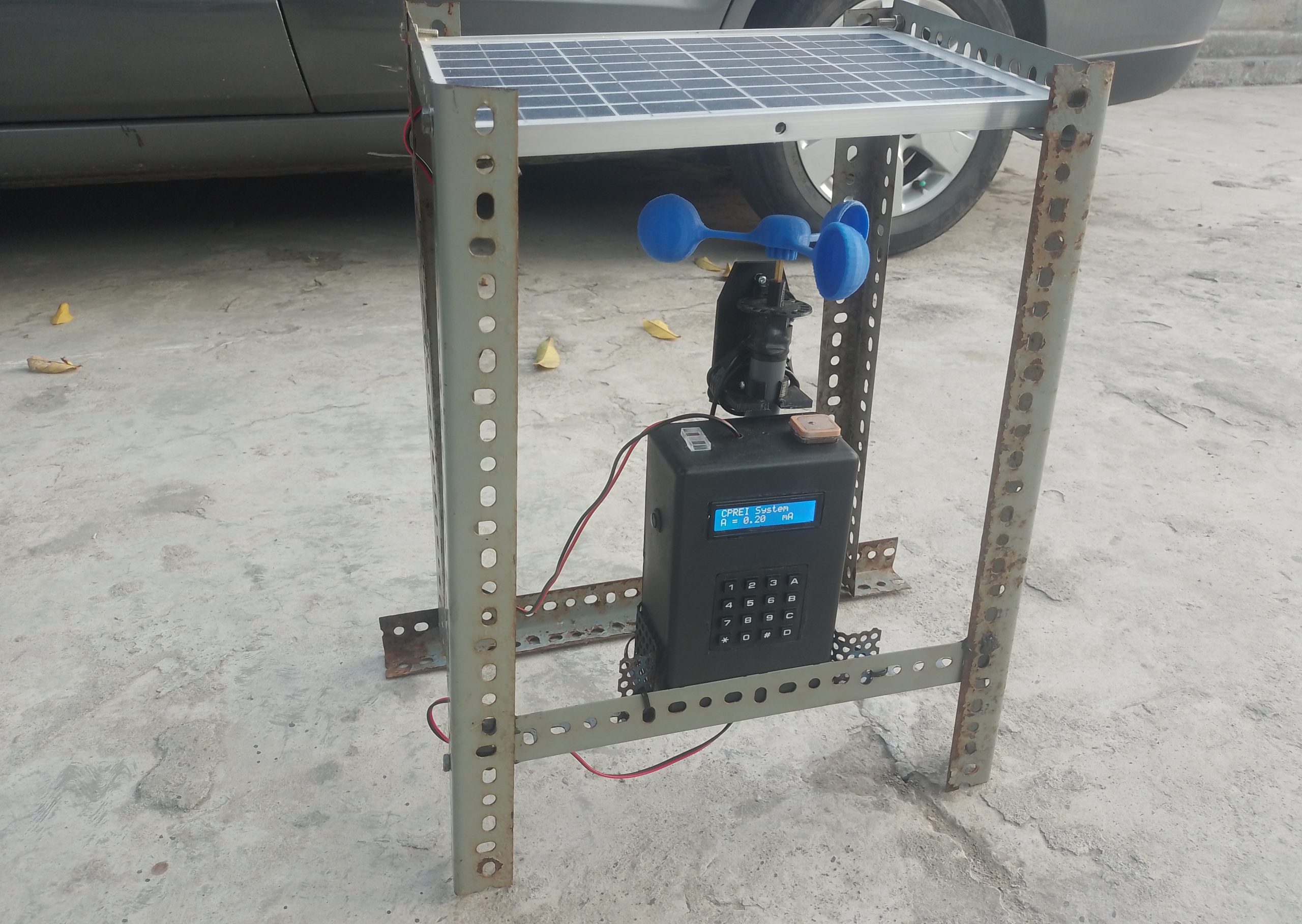 Tampilan CPREI sebuah alat identifikasi potensi energi terbarukan berbasis Internet of Things. (doc. Ist)