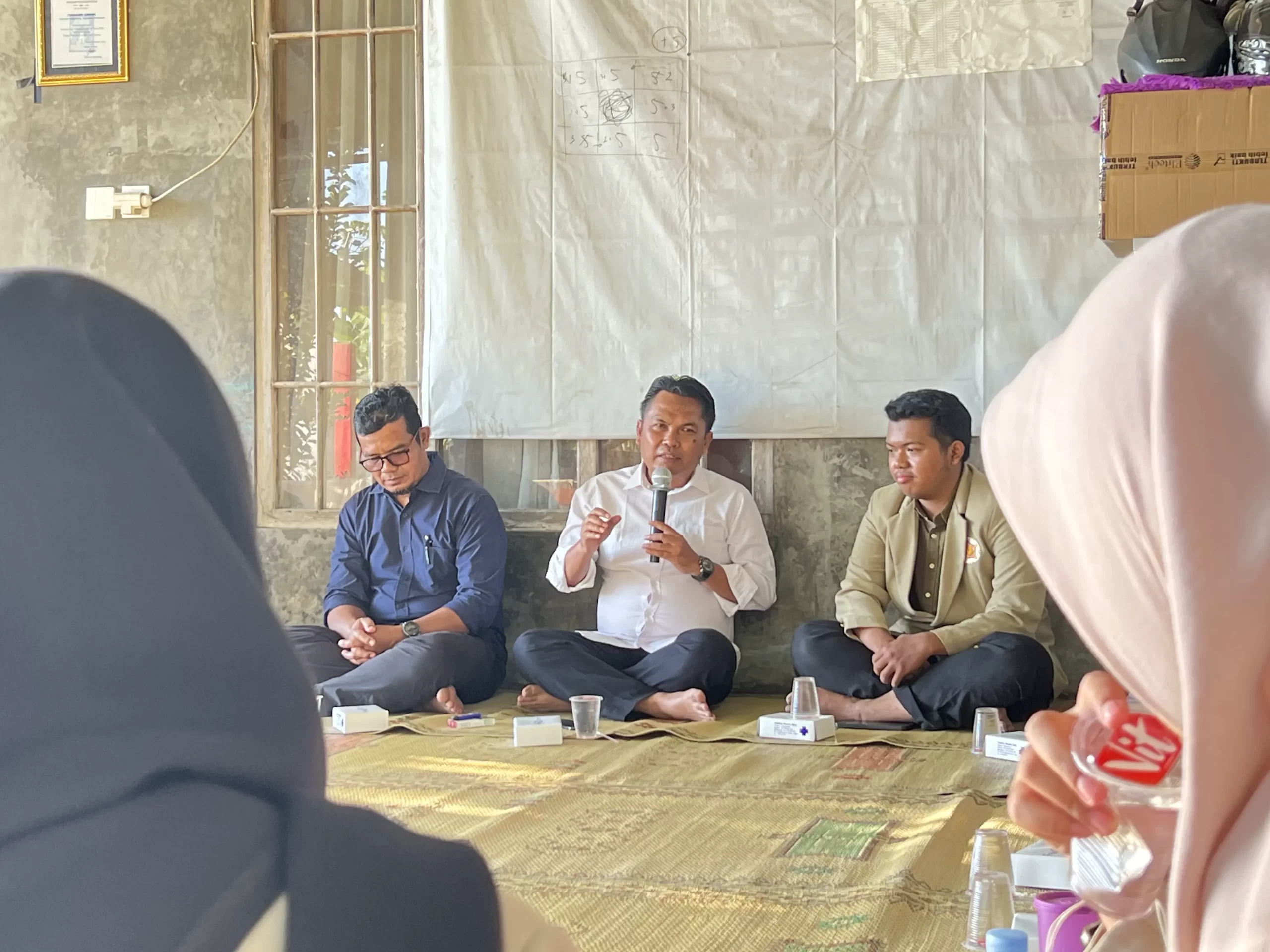 Kurniawan Widiyanto, S.E. saat memberikan sambutan pada acara Peresmian. (doc. Tim PPK Ormawa KMIP)