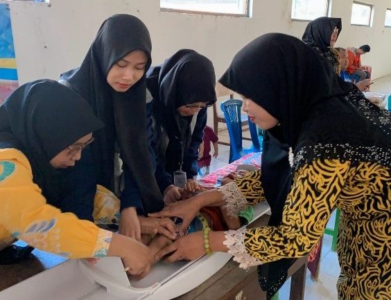 Pelaksanaan sosialisasi “Cegah Stunting, Wujudkan Generasi Sehat” di Desa Winong. (doc. Tim KKN UMK 24 Desa Winong)