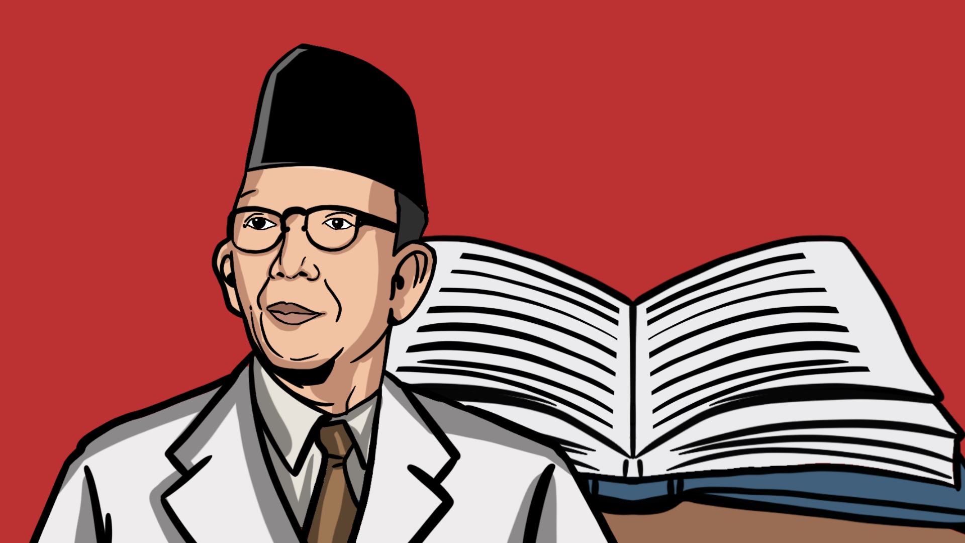 ILUSTRASI Ki Hadjar Dewantara dan Hari Pendidikan Nasional.-Maulana Pamuji Gusti-Harian Disway- ILUSTRASI Ki Hadjar Dewantara dan Hari Pendidikan Nasional.-Maulana Pamuji Gusti-Harian Disway-