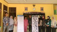 Dokumentasi bersama. (doc. Tim KKN MBKM FISIP UNRI Kampung Tanjung Kuras)
