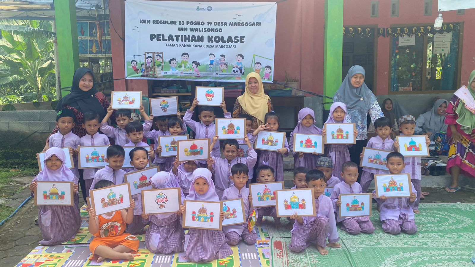 Dokumentasi bersama (doc. KKN UIN Walisongo Posko 19)