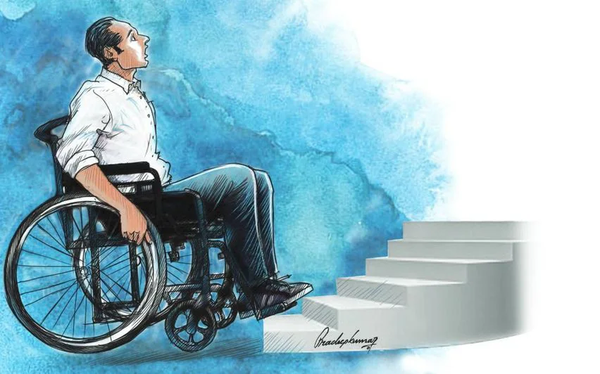 Ilustrasi memperjuangkan hak penyandang disabilitas terhadap Pendidikan Tinggi/Mathrubhumi