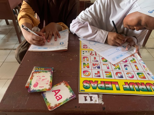 Antusias siswa mengikuti Program Privat Mentoring di SMP Negeri 3 Bulu. (doc. KM 8 SMP Negeri 3 Bulu)