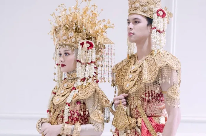 Ilustrasi foto Tradisi Aesan Gede dalam pernikahan/Instagram @bedirudat