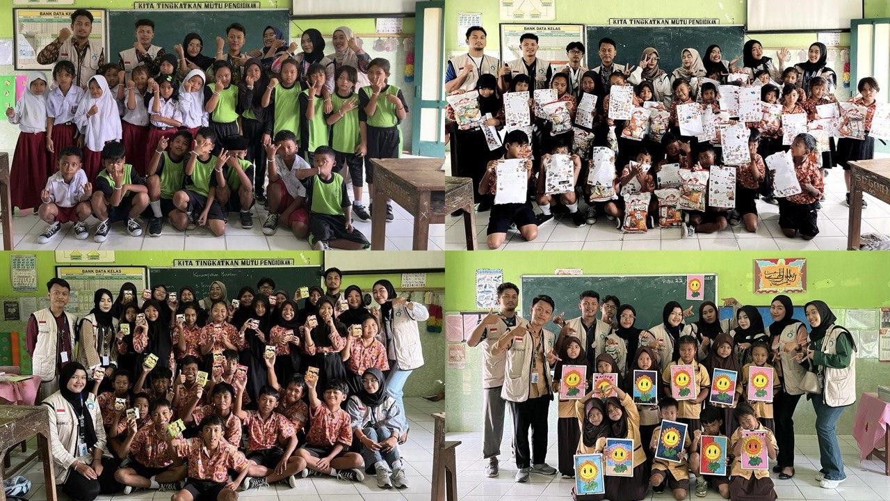 Mahasiswa KKN UNS Kelompok 99 melakukan sosialisasi mengenai pentingnya menjaga lingkungan kepada murid di SDN Geneng 1 sebagai bagian dari rangkaian program kreativitas dan edukasi generasi peduli lingkungan pada Selasa (21/1/2025) hingga Sabtu (25/1/2025). (doc. KKN UNS (99) Mahasiswa KKN UNS Kelompok 99 melakukan sosialisasi mengenai pentingnya menjaga lingkungan kepada murid di SDN Geneng 1 sebagai bagian dari rangkaian program kreativitas dan edukasi generasi peduli lingkungan pada Selasa (21/1/2025) hingga Sabtu (25/1/2025). (doc. KKN UNS (99)