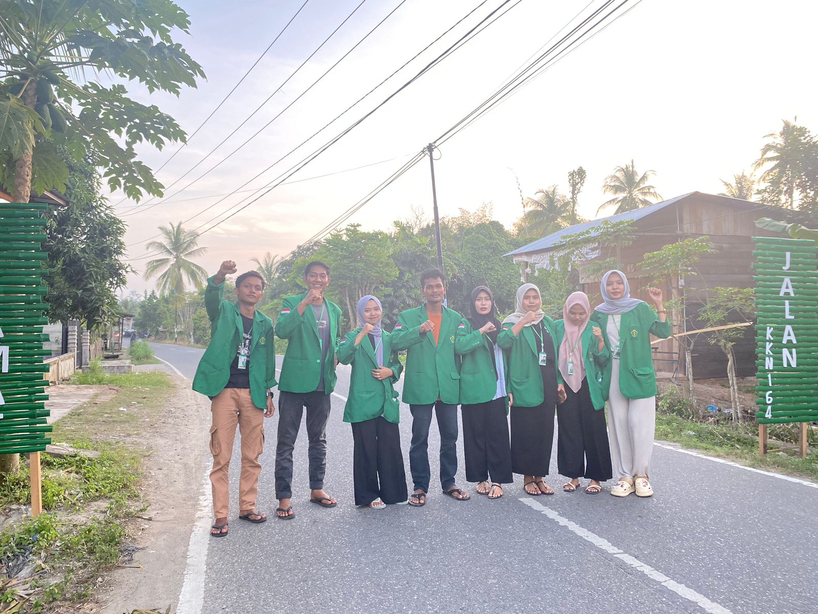 Dokumentasi bersama. (doc. KKN UNIMAL 164)