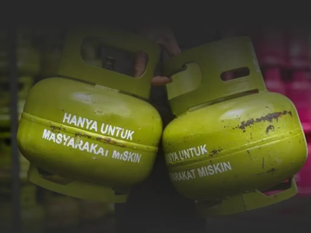 Ilustrasi Tabung LPG. ( ANTARA FOTO/Erlangga Bregas Prakoso/nym.)