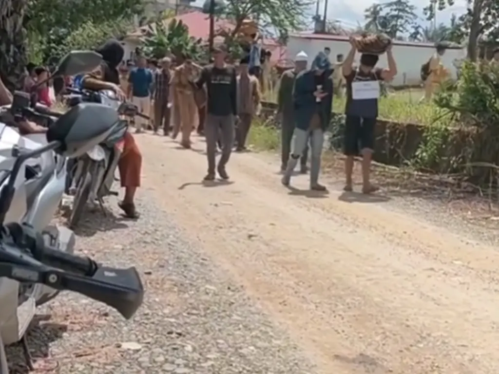 screenshoot akun tiktok INFOROHUL (https://vt.tiktok.com/ZSrNGu5fR/)