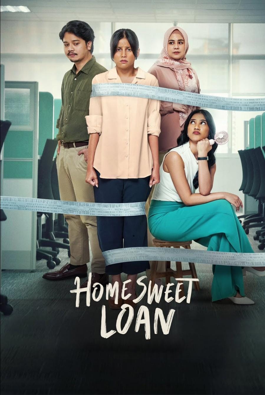 Poster Home Sweet Loan. (Official Account IG Home Sweet Loan Film)