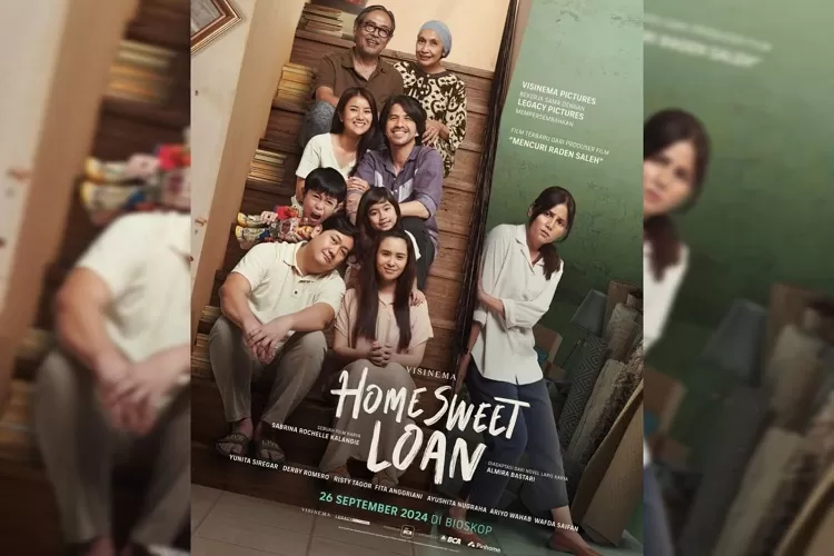 Poster film Home Sweet Loan. dok. Instagram @visinemaid