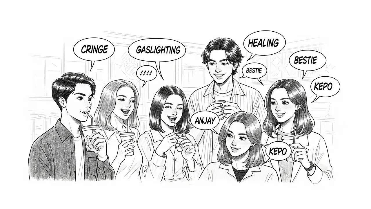 Ilustrasi Gen Z menggunakan tren istilah bahasa-bahasa kekinian dalam komunikasi. (GG) Ilustrasi Gen Z menggunakan tren istilah bahasa-bahasa kekinian dalam komunikasi. (GG)