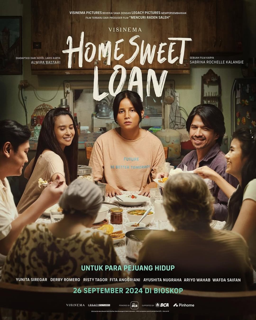 Poster Home Sweet Loan. (Official Account IG Home Sweet Loan Film)