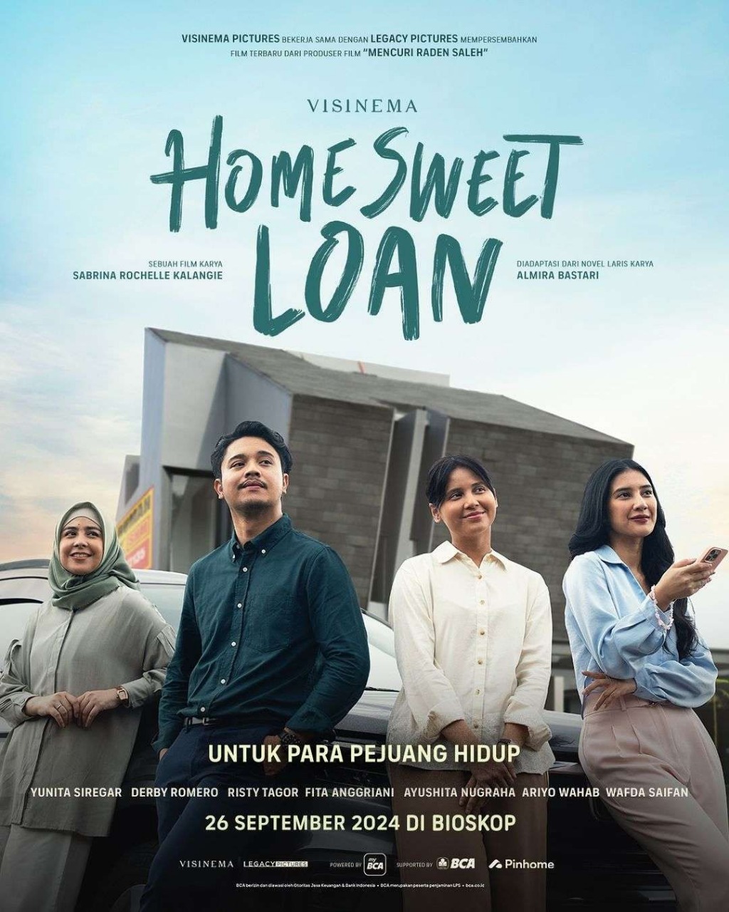 Poster film Home Sweet Loan. dok. Instagram @visinemaid
