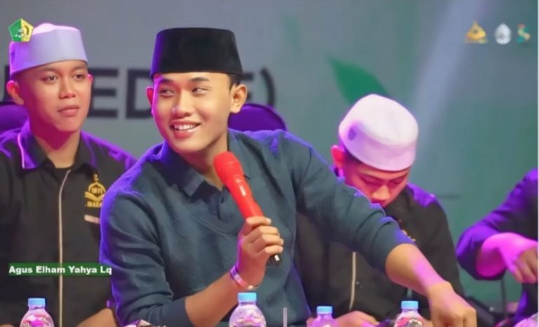 Gus Elham Yahya dalam pengajian