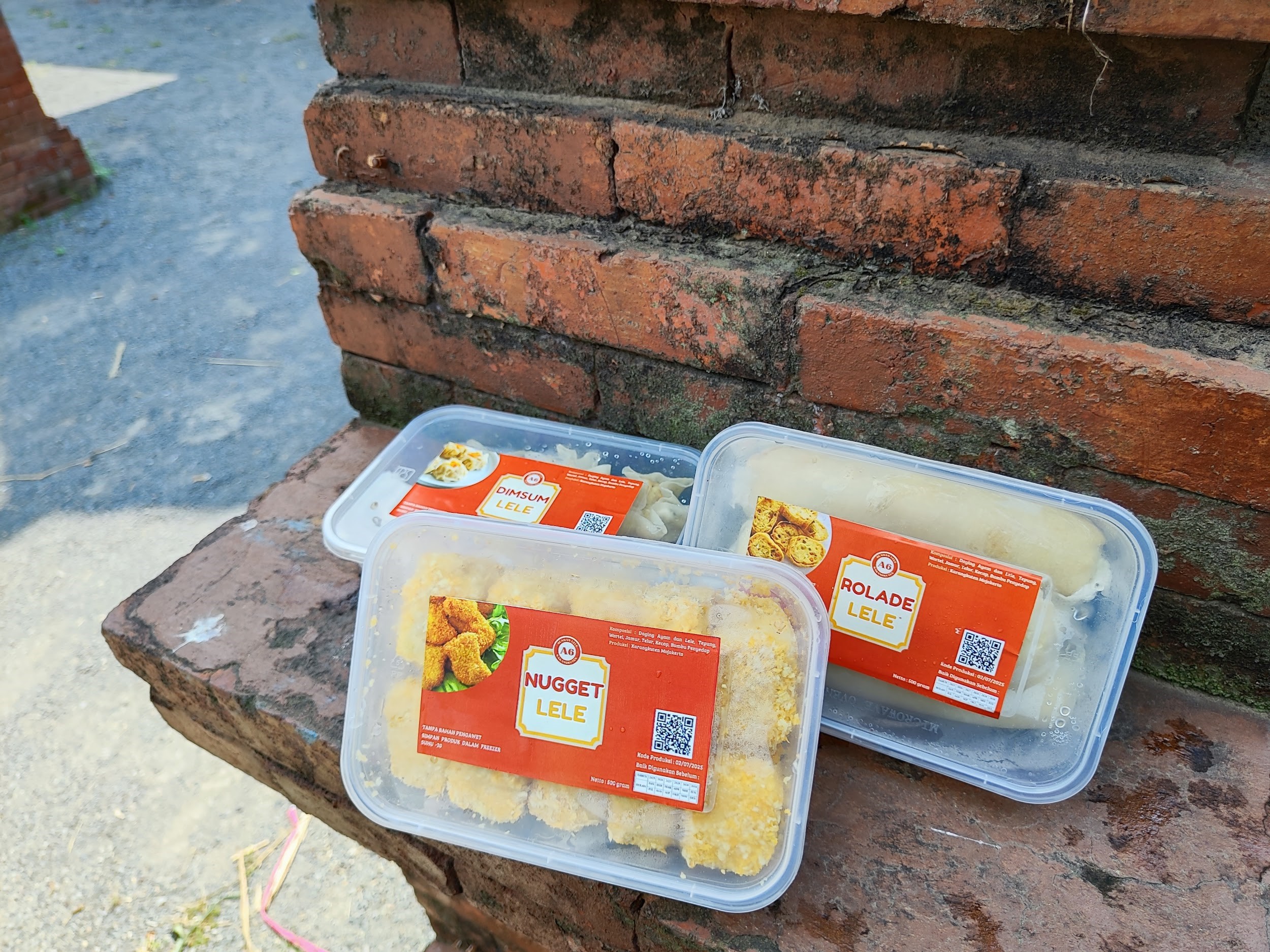 Berbagai produk frozen hasil Olahan Lele. (doc. Tim PKM EDU UPN Veteran Jatim)