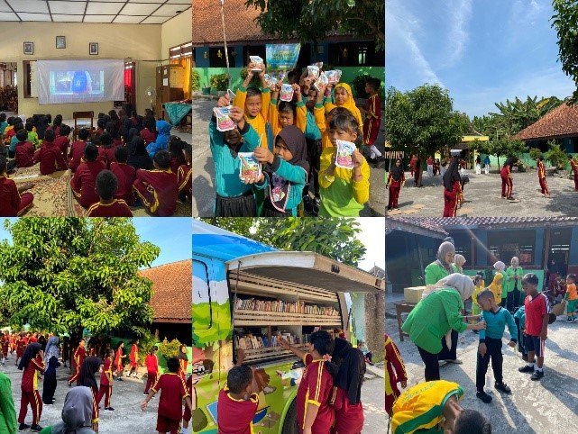 Kegiatan Festival Anak SDN 01 Wadunggetas. (doc. KKN 263 UIN Raden Mas Said Surakarta)