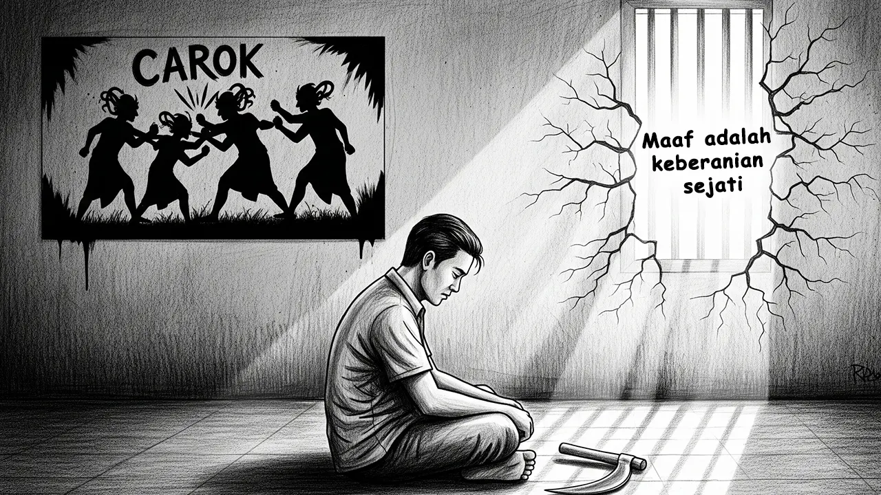 Ketika tradisi membelenggu logika dan emosi, hanya kesadaran yang mampu membebaskan. (GG)