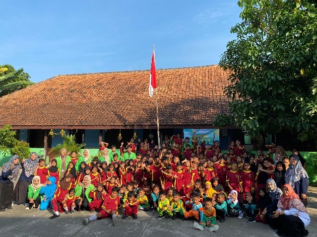 Peringatan Festival Anak 2025 SDN 01 Wadunggetas, Kecamatan Wonosari. (doc. KKN 263 UIN Raden Mas Said Surakarta)