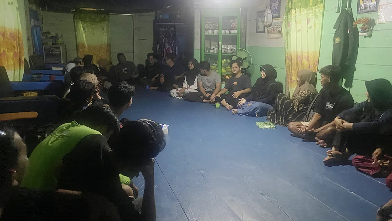 Proses diskusi. (pribadi)