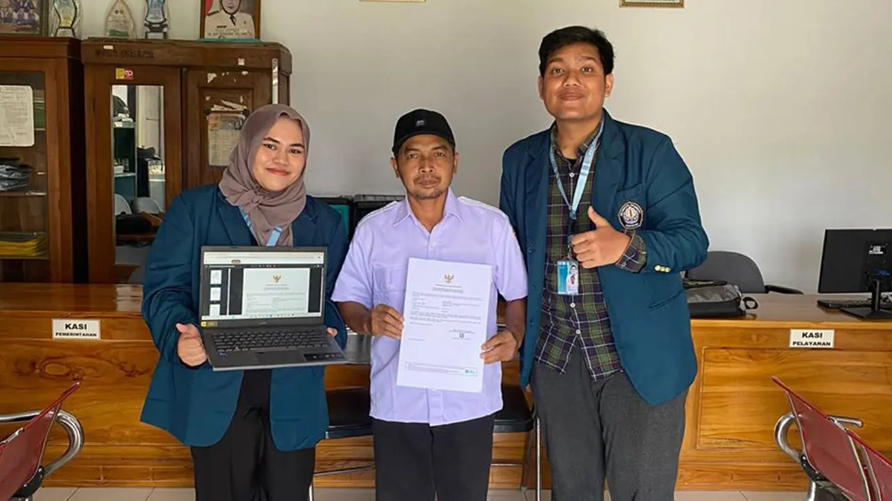 Salah satu UMKM Bengkel Las milik Bapak Ahmad Solikin yang telah didampingi oleh mahasiswa Tim 76 KKN-T Undip dalam pembuatan NIB. (doc. Tim 76 KKN-T Undip)
