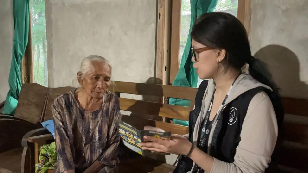 Dokumentasi Pemaparan edukatif tentang leptospirosis kepada warga RT 06 Dusun Nogosari 1, Imogiri, Bantul (7/8/2025). (doc. KKN UMBY 116)