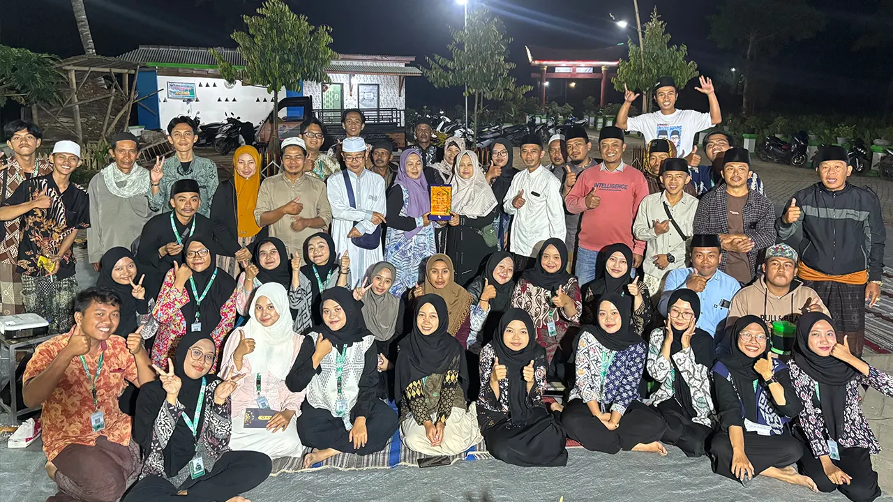 Dokumentasi acara pisah pamit bersama jajaran perangkat desa dan warga Desa Sukokerto. (doc. KKN 146 UINSA)