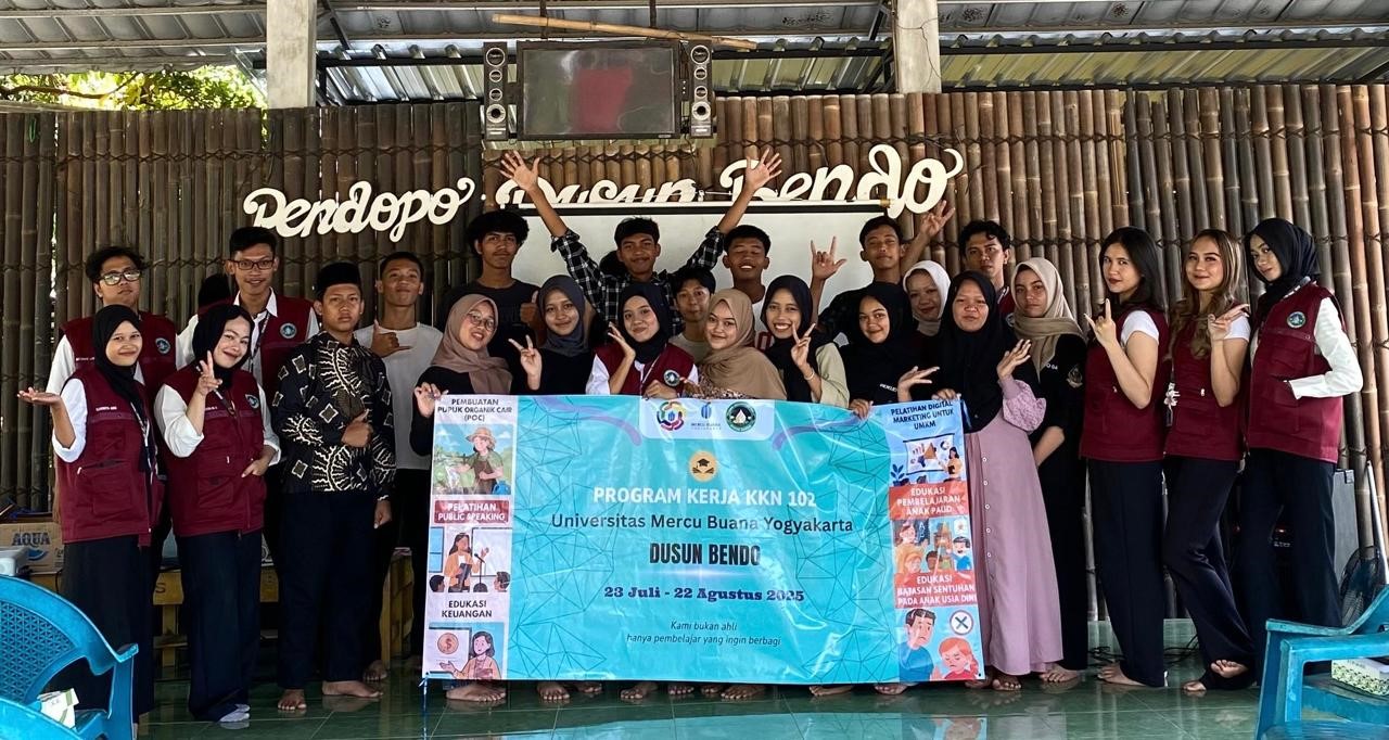 Dokumentasi setelah pelakasanaan Pelatihan Public Speaking di Pendopo Dusun Bendo. (doc. KKN-PPM 102 UMBY)