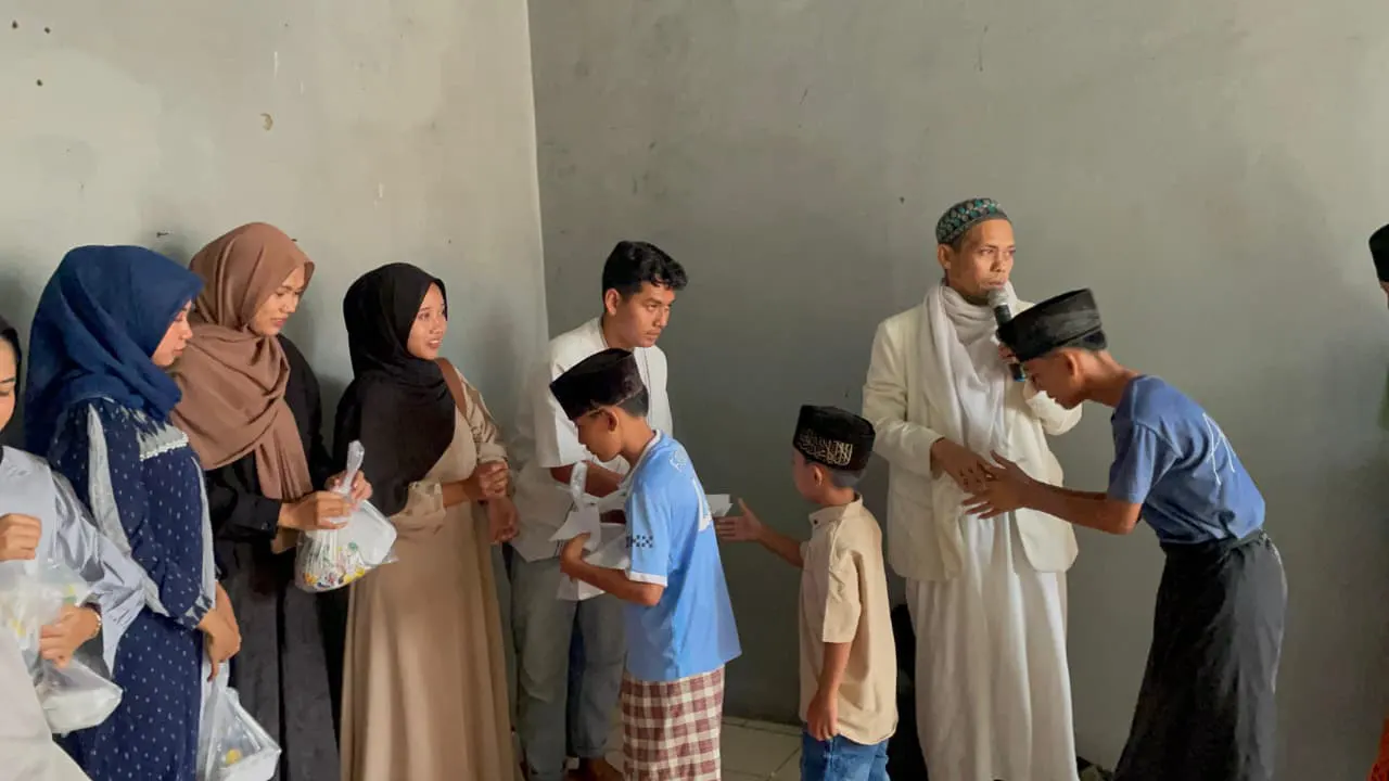 oto kegiatan santunan anak yatim piatu (31/7/2025). (doc. Qanitah Salma)