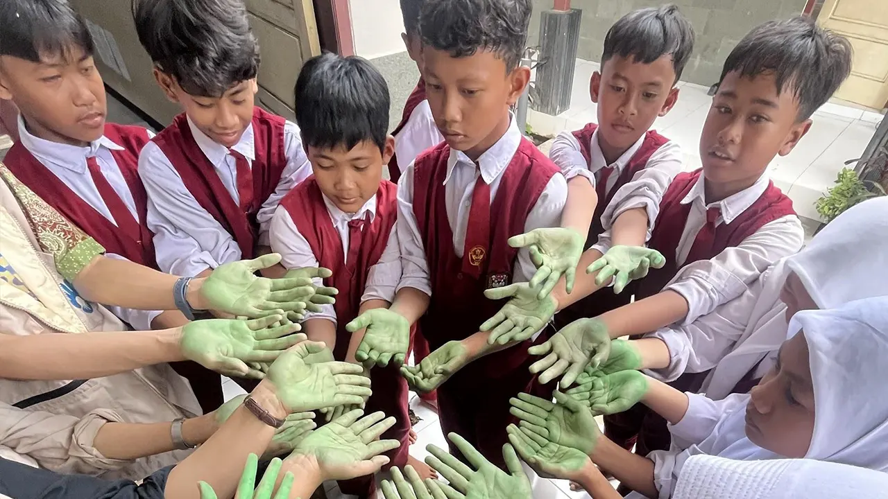 Kampanye Perilaku Hidup Bersih dan Sehat (PHBS). (doc. KKN 335 UNS)