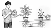 Menggambarkan bahwa kreativitas memang membuat bisnis tumbuh, tetapi manajemen kas adalah nutrisi yang membuatnya bertahan. (GG)