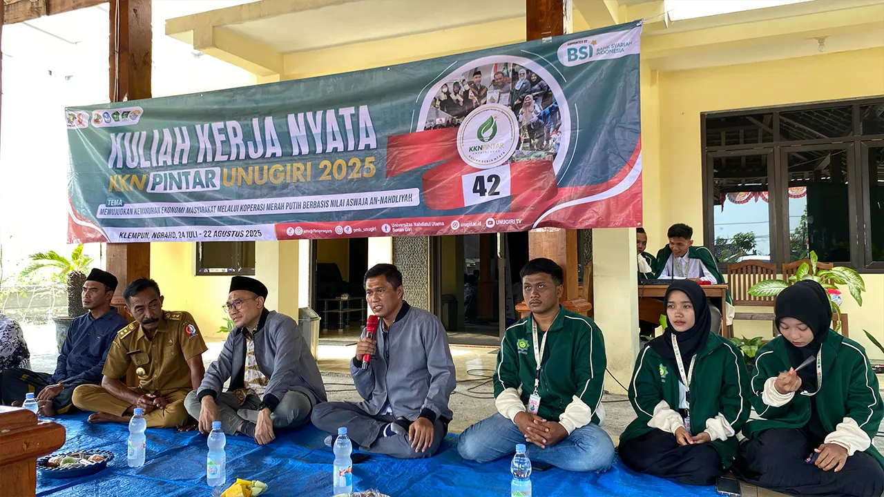 Sambpulan dari DPL. (doc. KKN 42 UNUGIRI)