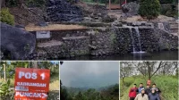 Mahasiswa KKN 332 UNS bersama warga Desa Mranggen Kidul membuka kembali jalur pendakian Gunung Sindoro yang sempat tertutup lebih dari tiga tahun. (doc. KKN 332 UNS)