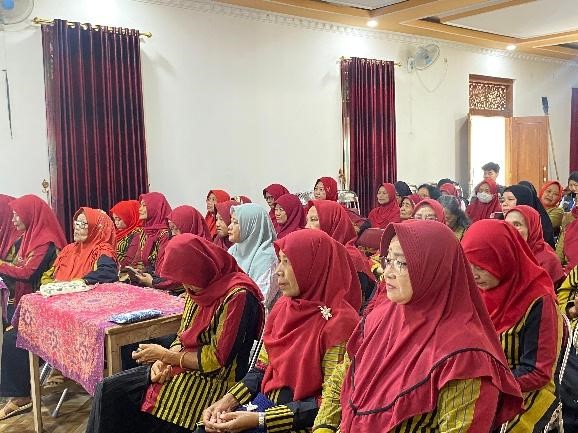 Peserta Tim Penggerak PKK Desa Kagokan. (doc. KKN 320 UNS)