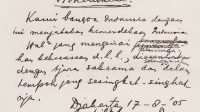 Teks Proklamasi 17 Agustus 1945, simbol perjuangan rakyat dan kekuatan kata-kata dalam mengubah sejarah. (int)