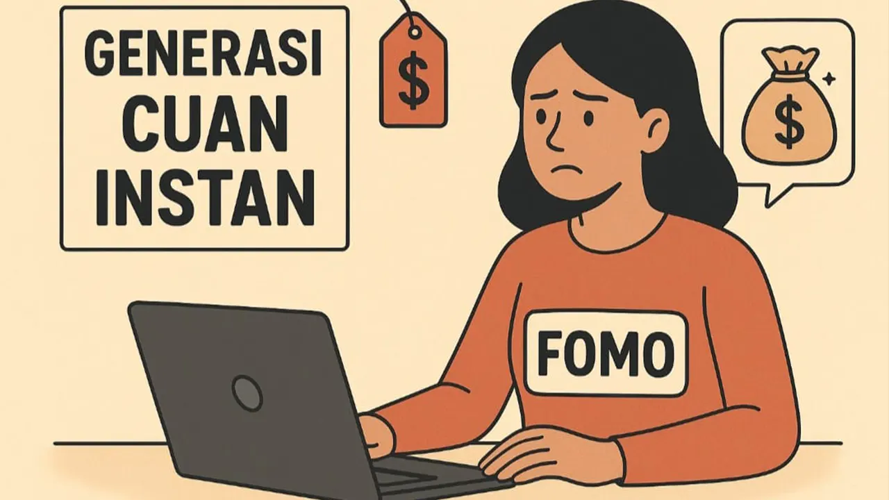 Budaya “cepat kaya tanpa usaha” kian menjamur di kalangan muda. Dorongan FOMO membuat banyak dari mereka terjebak pada ilusi kesuksesan instan yang justru berujung kerugian.