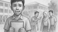 Melambangkan banyaknya korban bullying dan rasisme yang memilih diam karena takut, meski di dalam diri mereka masih tersimpan harapan untuk diterima apa adanya.