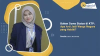 Penulis Bukan Cuma Status di KTP: Apa Arti Jadi Warga Negara yang Hakiki? - Selvia Nurohmah