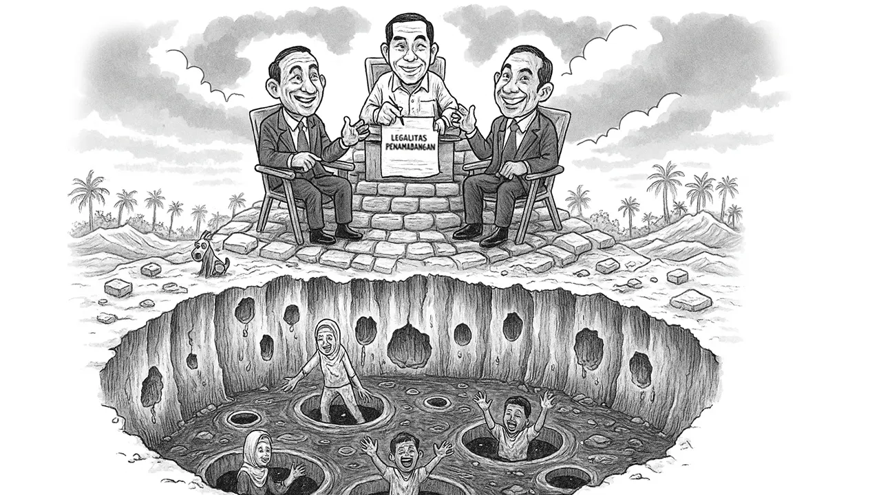 Legalitas yang membuat pulau makin kehilangan pijakan. (gg)