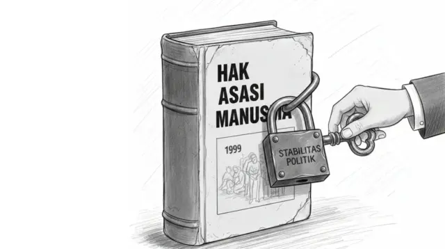 Dibaca, tetapi tidak dibuka. (gg)