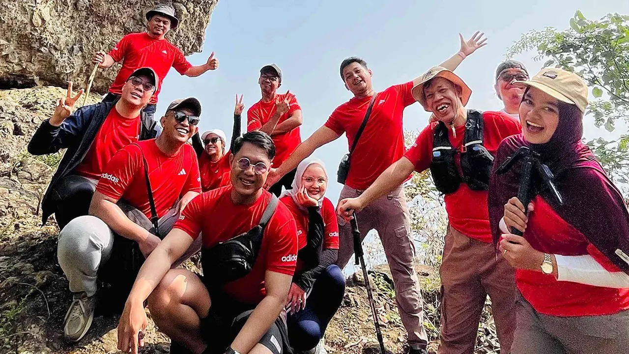 Dokumentasi Hiking di Watu Dadang. (doc. pribadi)