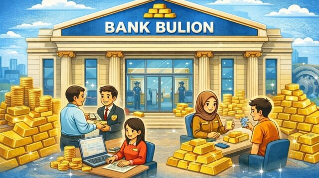 Ilustrasi Bank Bulion