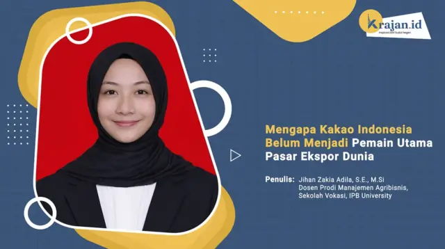 Penulis Mengapa Kakao Indonesia Belum Menjadi Pemain Utama Pasar Ekspor Dunia - Jihan Zakia Adila