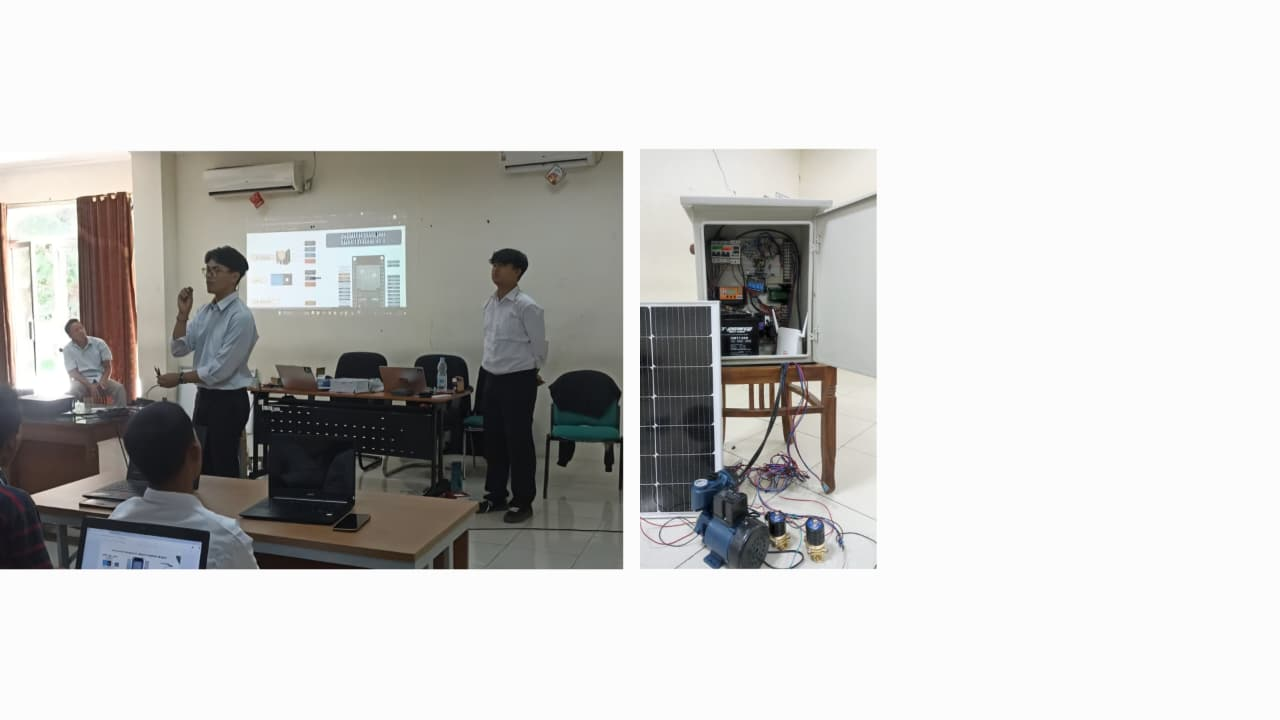 Kegiatan Pelatihan dan Custom Alat Irigasi Otomatis. (doc. pribadi)