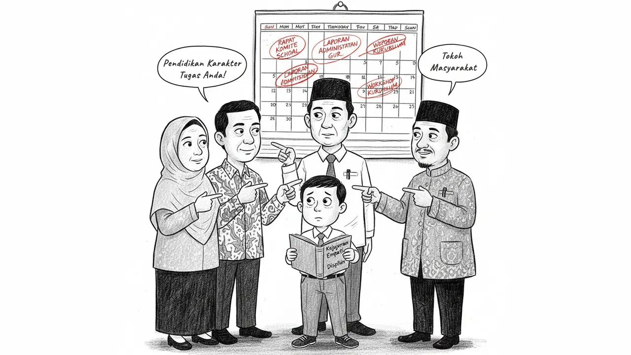 Ketika semua merasa punya peran, tapi tidak ada yang betul-betul menjalankan peran. (gg)