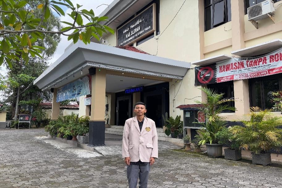 Mahasiswa Magang Di Dinas Pariwisata Kabupaten Sleman. (doc. pribadi)