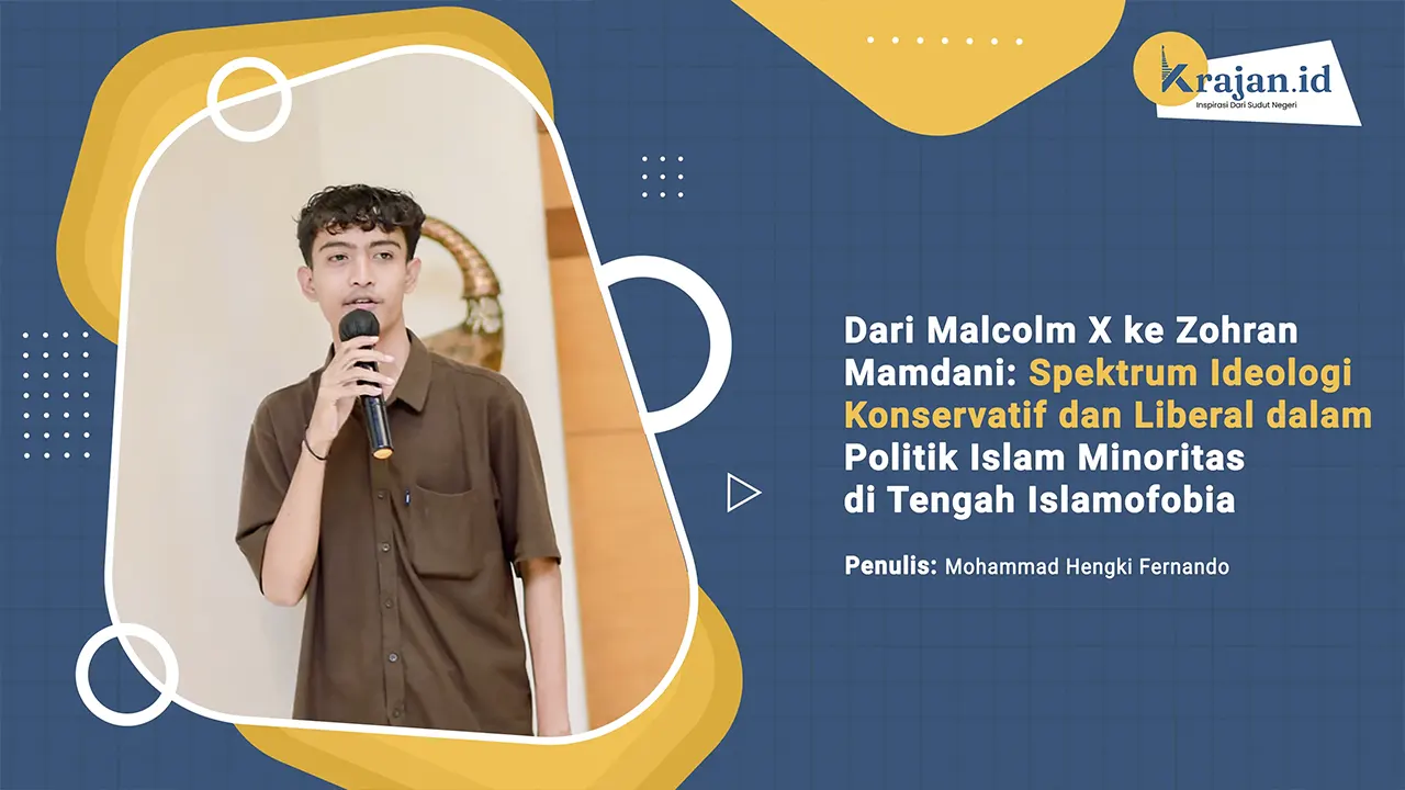 Penulis Dari Malcolm X ke Zohran Mamdani Spektrum Ideologi Konservatif dan Liberal dalam Politik Islam Minoritas di Tengah Islamofobia - Mohammad Hengki Fernando