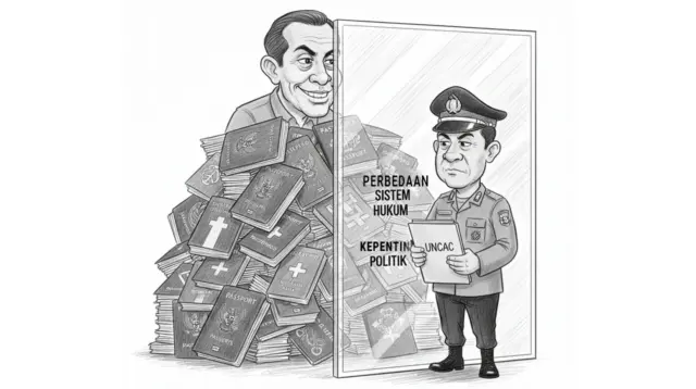 Paspor berganti, kejahatan tetap sama. (gg)