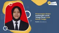 Penulis Perancangan Sistem Pembangkit Listrik Tenaga Surya untuk Rumah Tangga - Zulfa Izzatul A.N.