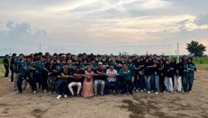 Peresmian lapangan voli sekaligus sebgai penutup kegiatan HMS Project 2025. (doc. Media HMS Project 2025)